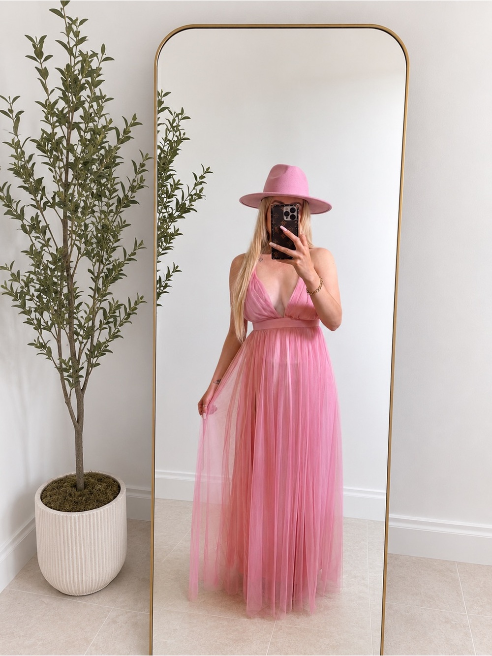 NWT Elegant Pink Dress - Picture 2 of 8